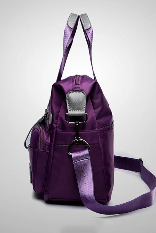 Nylon Handbag Women Large Capacity Shoulder Bag Waterproof Messenger Bag Casual Lady Crossbody Bag Multifunction Shopping