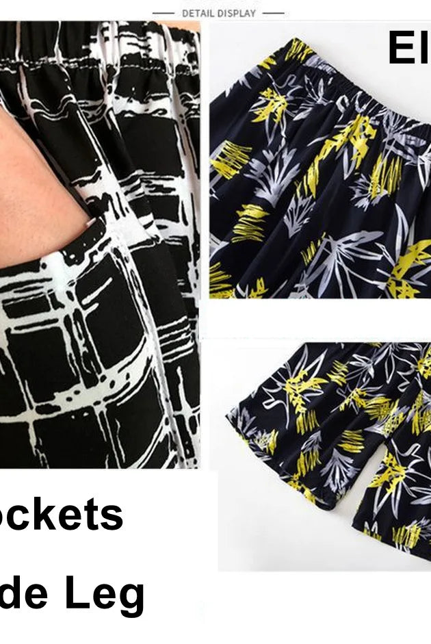 High-waisted women's Capri pants for women, wide-leg cropped casual lounge pants, summer Capris with pockets, black fabric