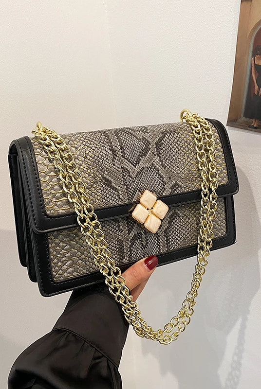 Luxury Purple Women's Single Shoulder Bag Pu Leather Ladies Bag Femme Designer Handbag Purse Flap Messenger Bag Brand Sac A Main