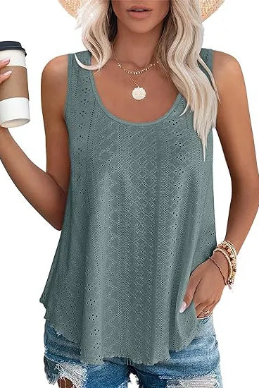 Solid Color Casual Loose Sleeveless Oversized T-shirts For Women 2025 Summer Women's Tank Tops Trend Female Camis Tees in