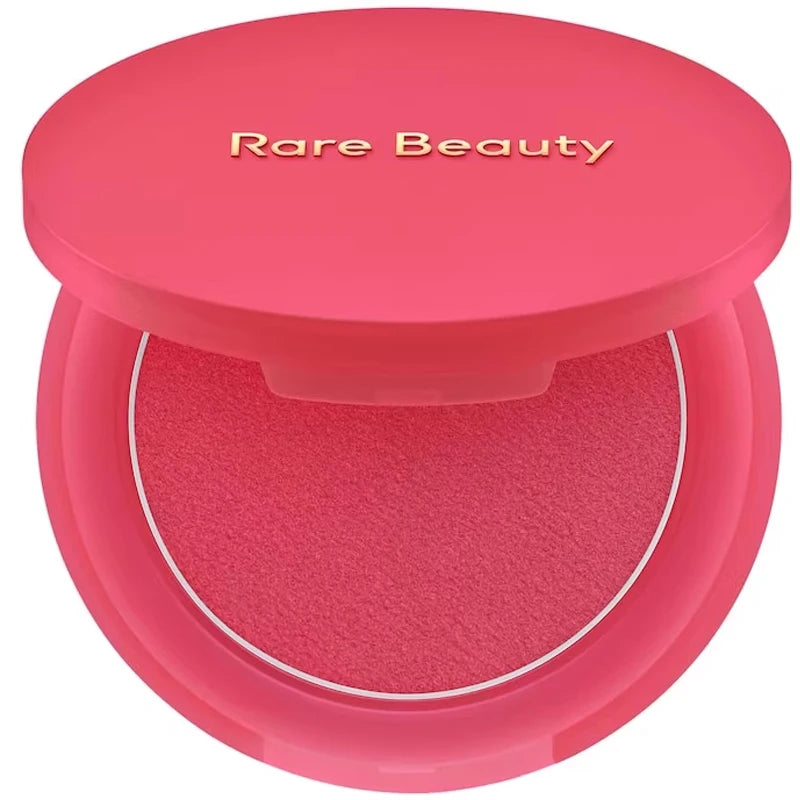 Rare Beauty Fashion positive long-lasting waterproof fine shimmer highlighter in natural glossy pink shade for face contour