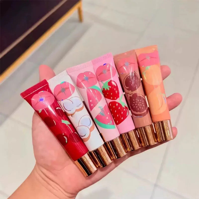 Charlotte Tilbury Lipstick and Lip Gloss set featuring Walk of No Shame, Graceful Pink, Pillow Talk, Strawberry Vanilla, and