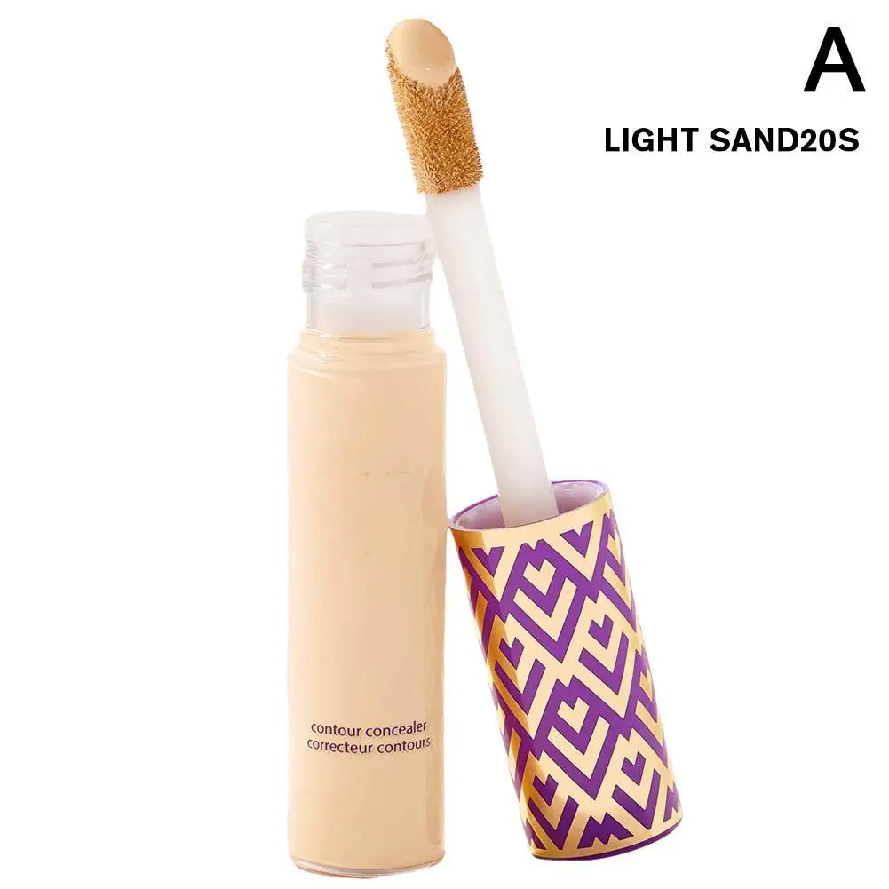 Liquid concealer waterproof oil-control makeup repair foundation for dark circles and acne coverage, in light sand shade.