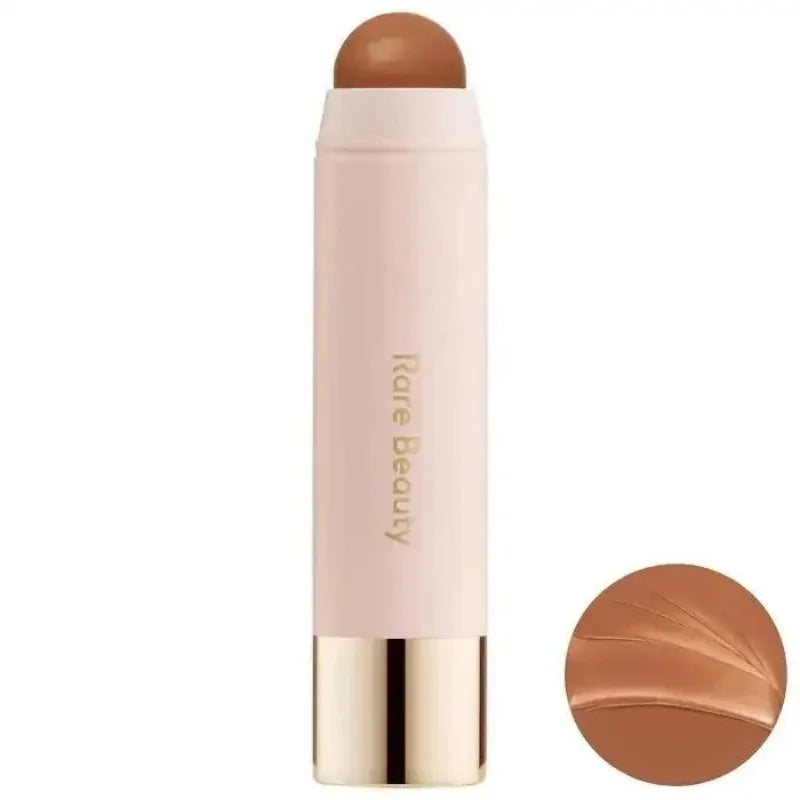 Rare Beauty Fashion Positive long-lasting waterproof highlighter stick with fine shimmer, natural glossy finish for face