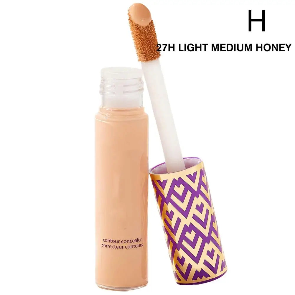 Liquid Concealer Waterproof Oil-Control Makeup Repairing Foundation Cover Dark Circles and Acne in Light Medium Honey shade